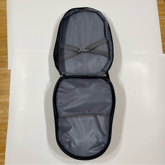 Black Penguin Hard Shell Travel Backpack - Picture 8 of 16